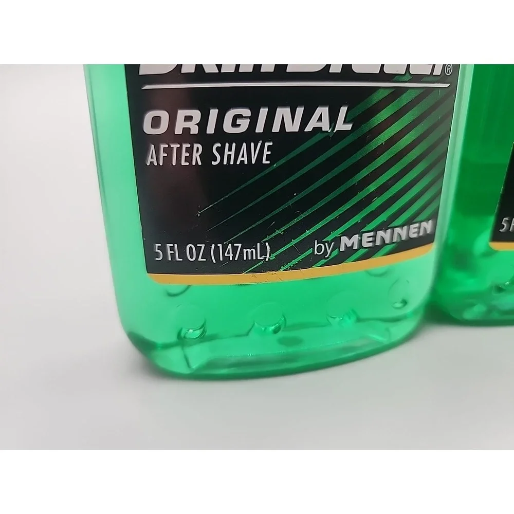 Mennen Skin Bracer Original After Shave 5 fl oz Plastic Bottle Lot of 2